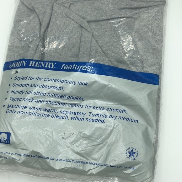 John Henry Pocket Tshirt Made In USA Size Large - Picture 5 of 5